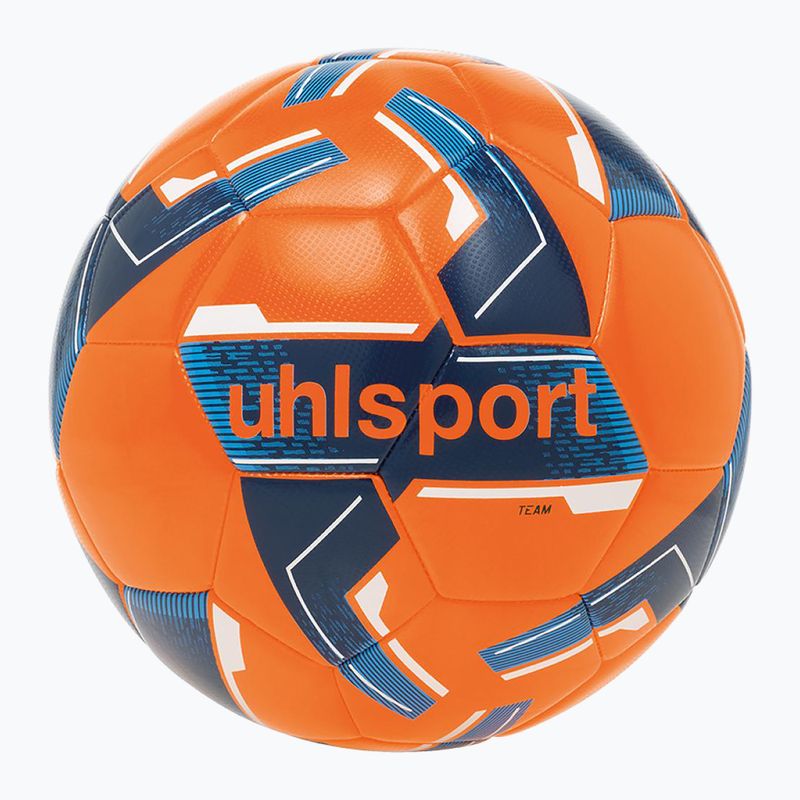 Minge de fotbal uhlsport Team fluo orange/navy/white mărime  5
