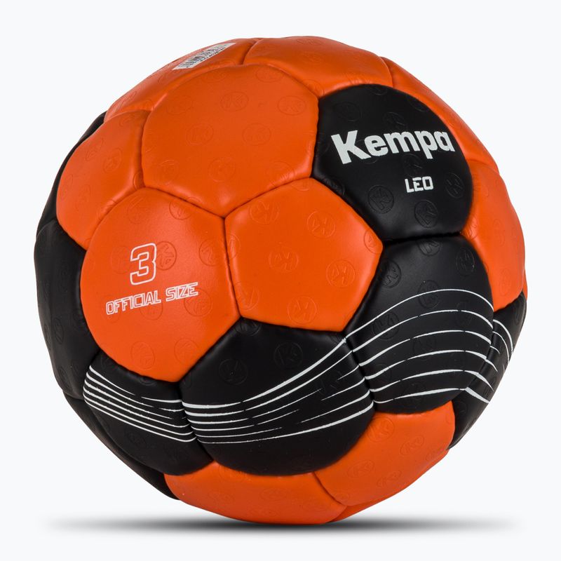 Minge de handbal Kempa Leo pomarańczowy mărime 3 2