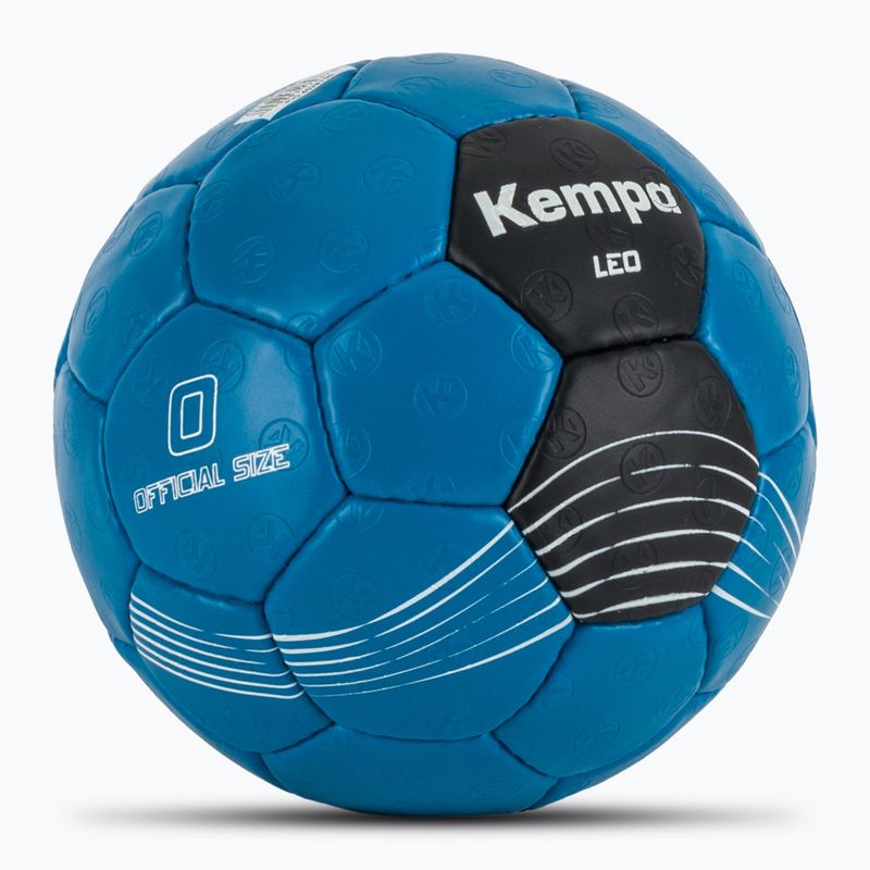 Minge de handbal Kempa Leo niebieski mărime 0 2