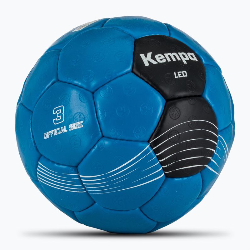 Minge de handbal Kempa Leo niebieski mărime 3 2