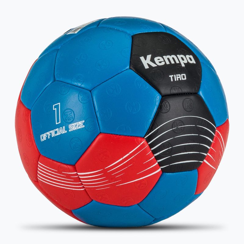 Minge de handbal pentru copii Kempa Tiro czerwony mărime 1 2