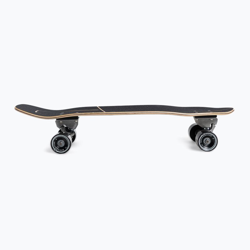 Skateboard surfskate Carver CX Raw 31.25" Super Slab 2021 Complete negru-galbenă C1012011099 3