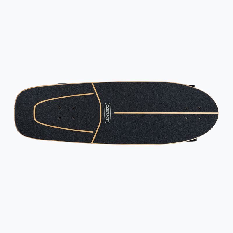 Skateboard surfskate Carver C7 Raw 31.25" Knox Phoenix 2022 Complete negru-roșie C1013011133 4
