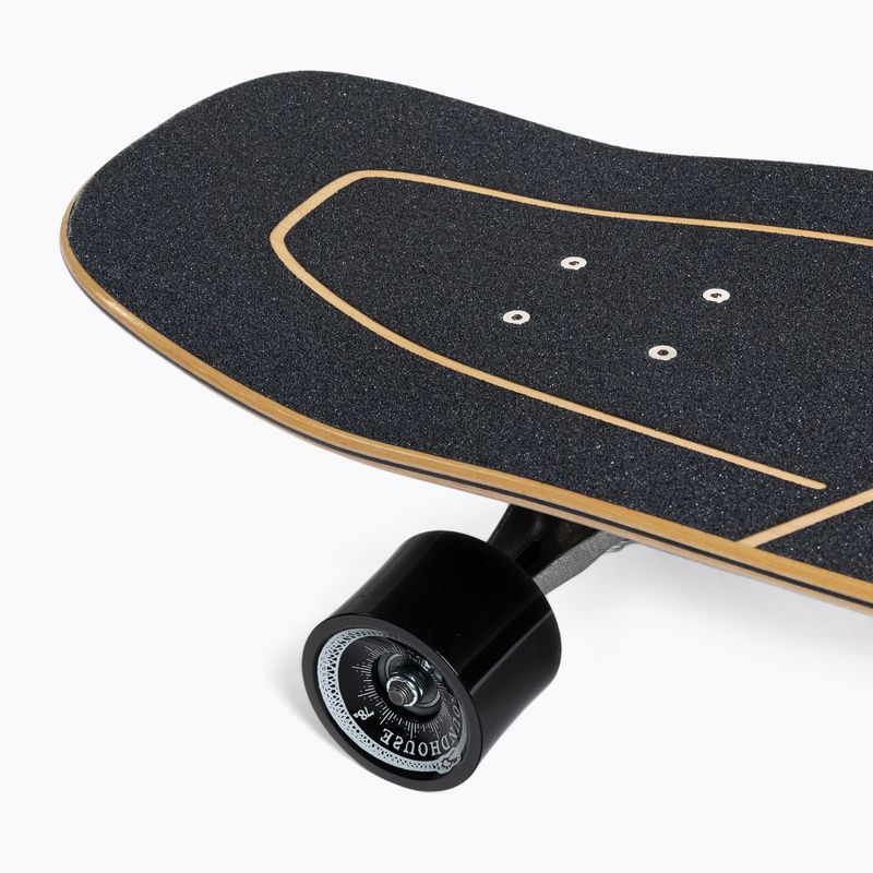 Skateboard surfskate Carver C7 Raw 31.25" Knox Phoenix 2022 Complete negru-roșie C1013011133 6