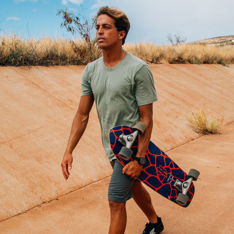 Skateboard surfskate Carver C7 Raw 31" Kai Lava 2022 Complete roșu-movă C1013011142 10