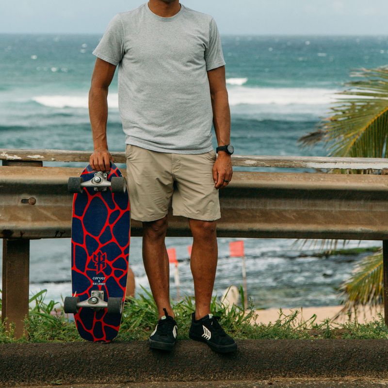 Skateboard surfskate Carver C7 Raw 31" Kai Lava 2022 Complete roșu-movă C1013011142 13