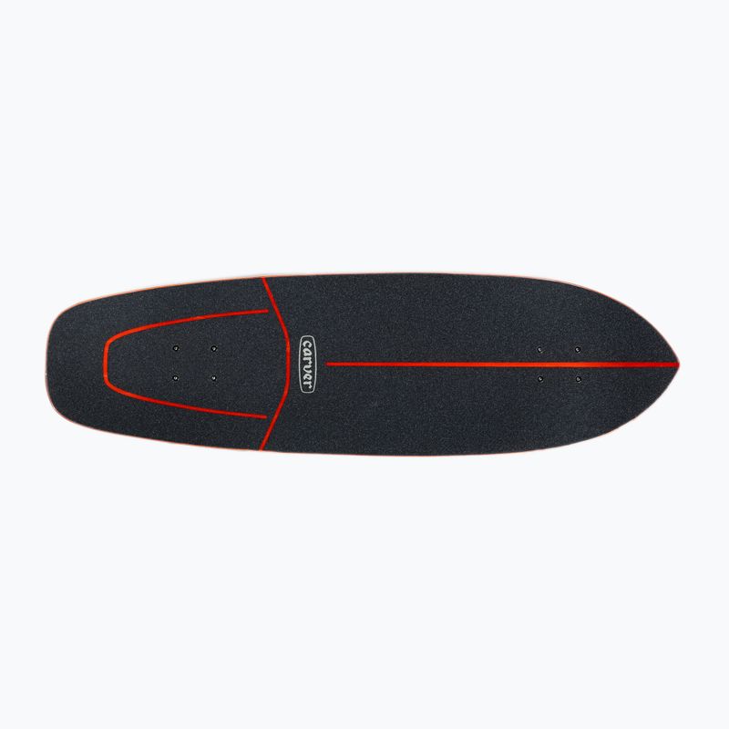 Skateboard surfskate Carver C7 Raw 34" Kai Dragon 2022 Complete albastru-roșie C1013011143 4