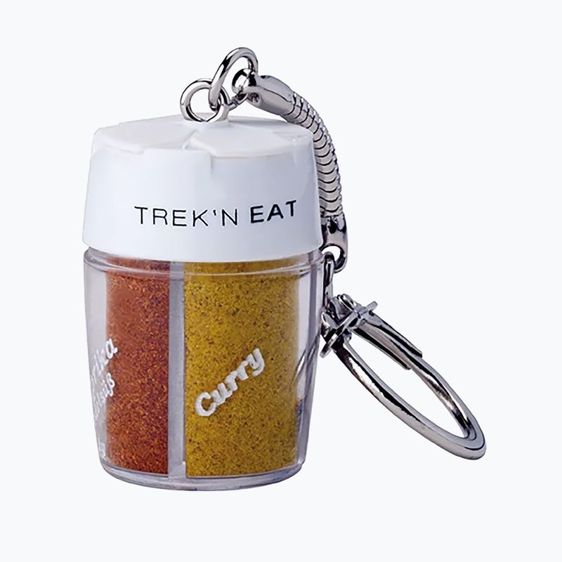 Trek'n Eat Dispenser de condimente Trek'n Eat Keyring - Lanț de chei alb 254000