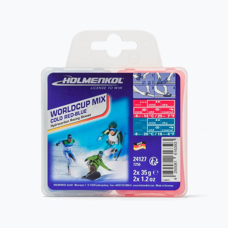 HOLMENKOL unsoare pentru schiuri World Cup Mix 2x35g 24127