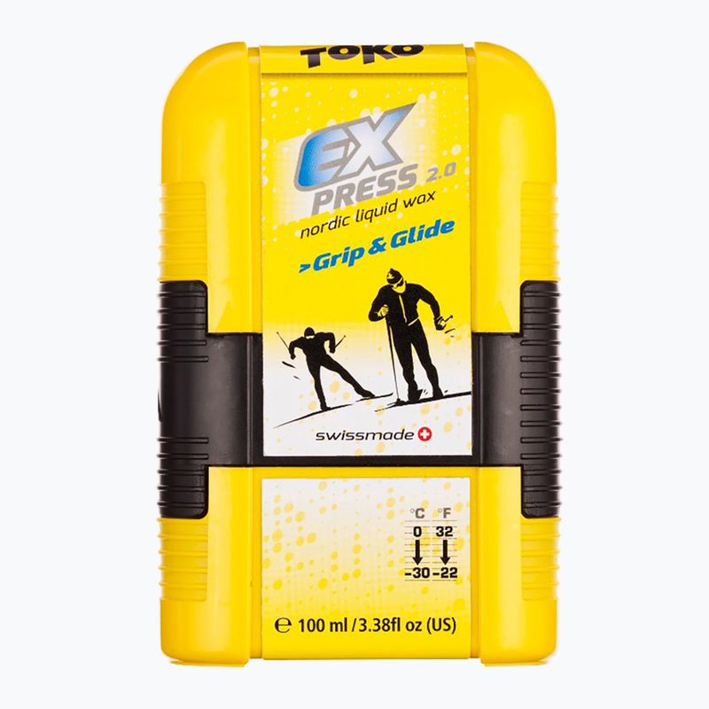 TOKO Express Grip & Glide Lubrifiant de buzunar pentru schiuri 100ml 5509265