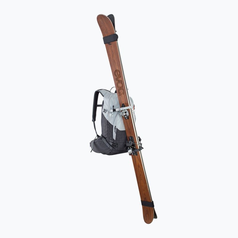Rucsac de schi de tură EVOC Line 30 silver/heather carbon grey 8