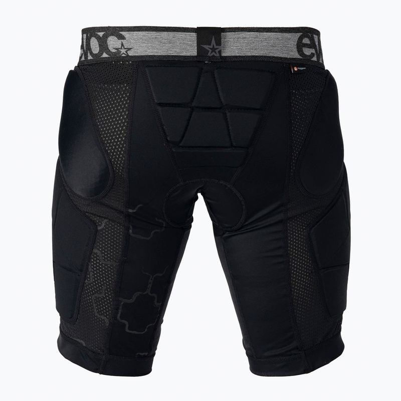 Pantaloni scurți de ciclism de siguranță pentru bărbați EVOC Crash Pants Pad negru 301605100 2