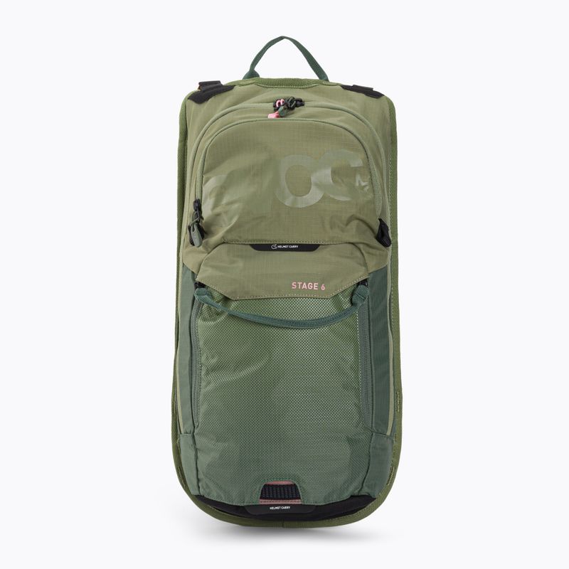 Rucsac pentru bicicletă Evoc Stage 6L verde 100208303