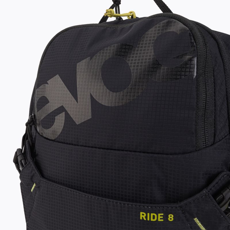 Evoc Ride 8+2L Rucsac de bicicletă cu vezică neagră 100324100 4