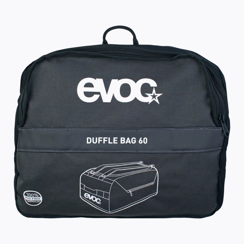 EVOC Duffle 60 sac impermeabil gri închis 401220123 7