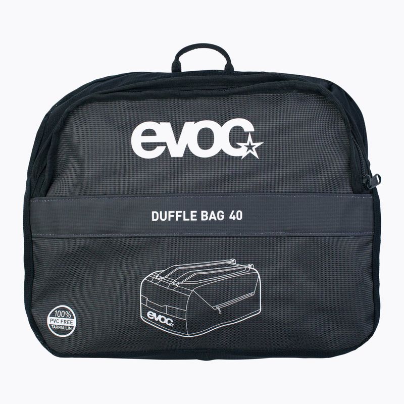EVOC Duffle 40 sac impermeabil gri închis 401221123 8