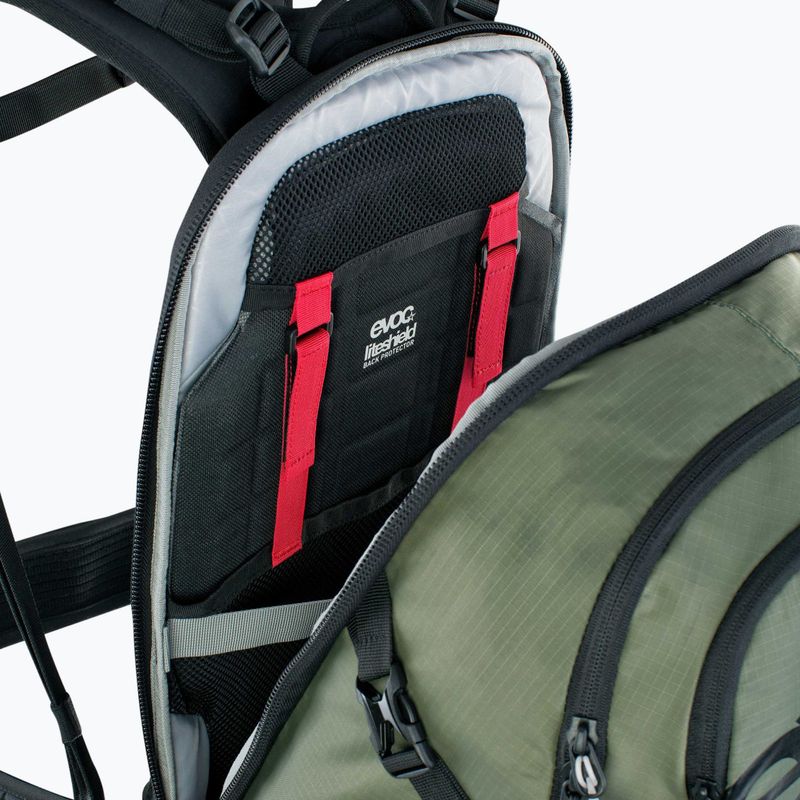 Rucsac de ciclism EVOC Fr Tour E-Ride 30 l verde 100120331 7