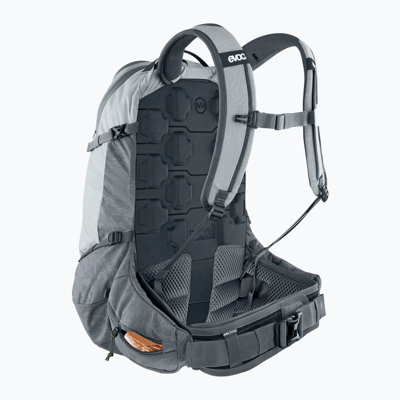 Rucsac de ciclism EVOC Trail Pro 26 l stone/carbon grey 3