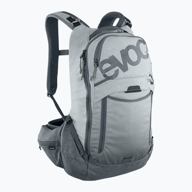 Rucsac de ciclism EVOC Trail Pro 16 l stone/carbon grey