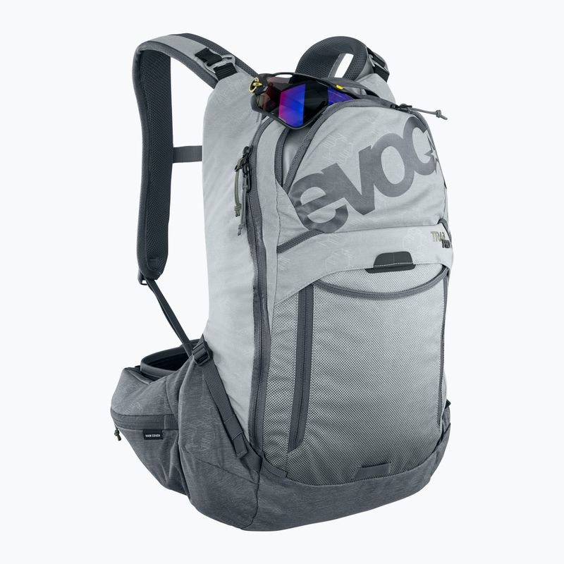 Rucsac de ciclism EVOC Trail Pro 16 l stone/carbon grey 4