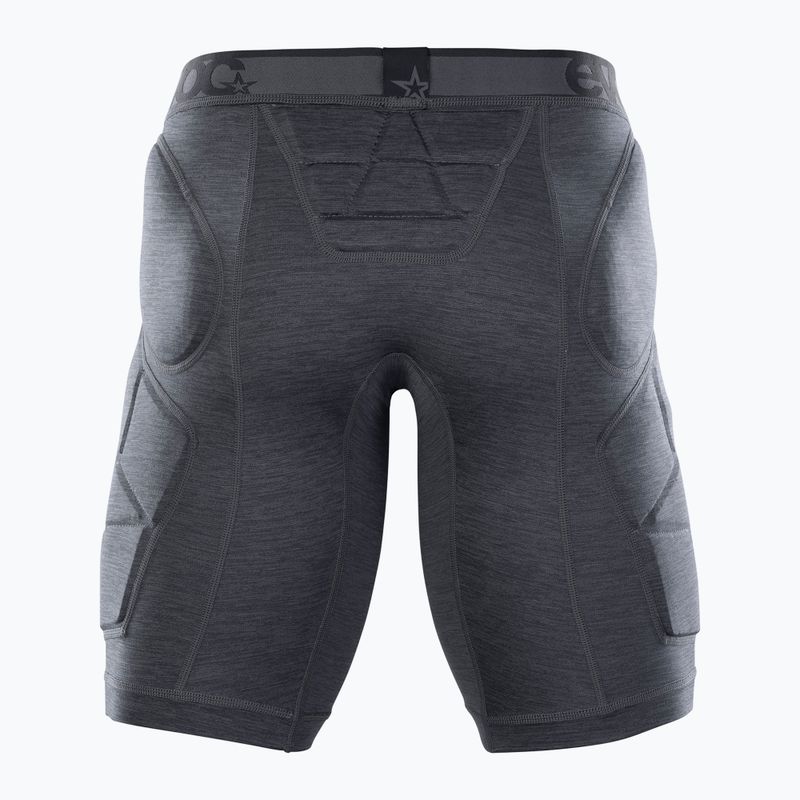 Pantaloni scurți cu apărători pentru bărbați EVOC Crash Pants carbon grey 3