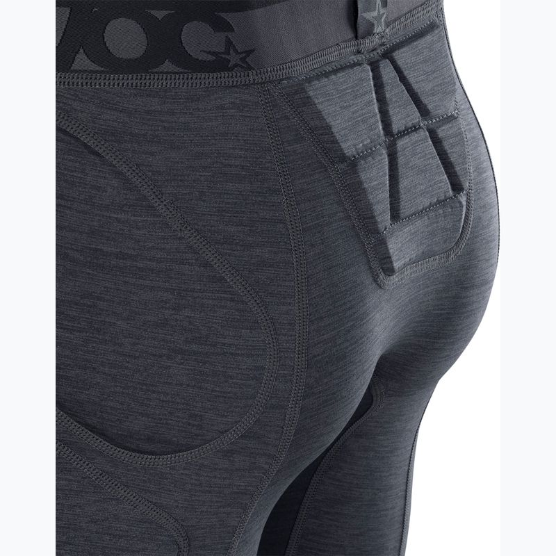 Pantaloni scurți cu apărători pentru bărbați EVOC Crash Pants carbon grey 7
