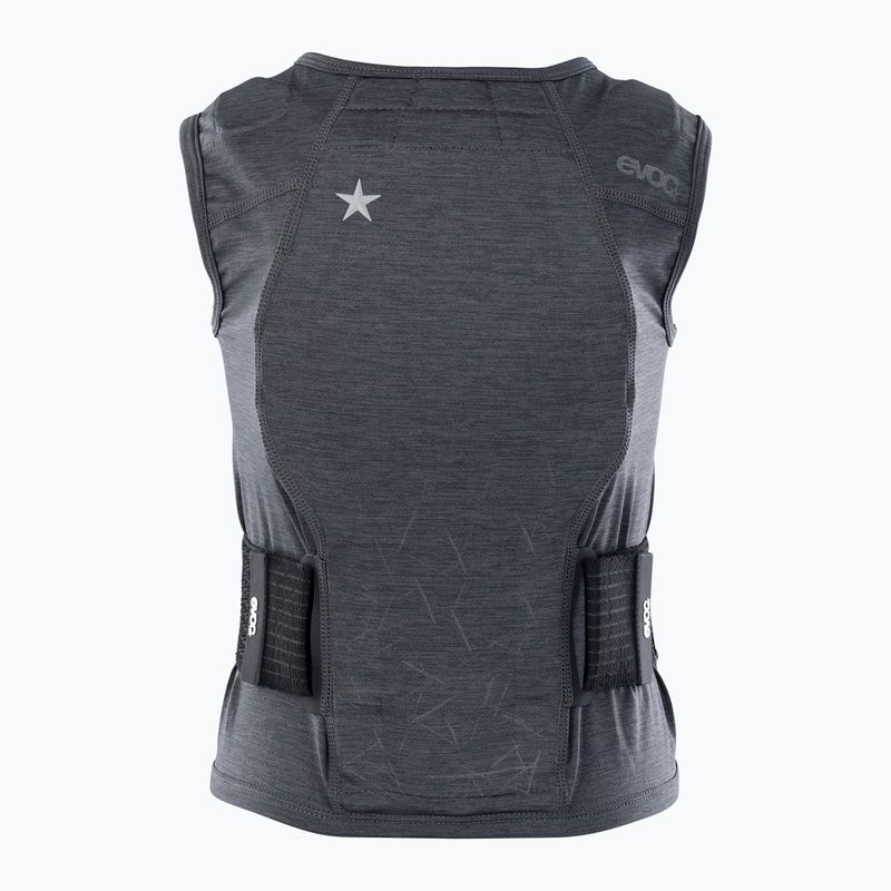 Vestă de protecție pentru copii EVOC Protector Vest Jr carbon grey 2