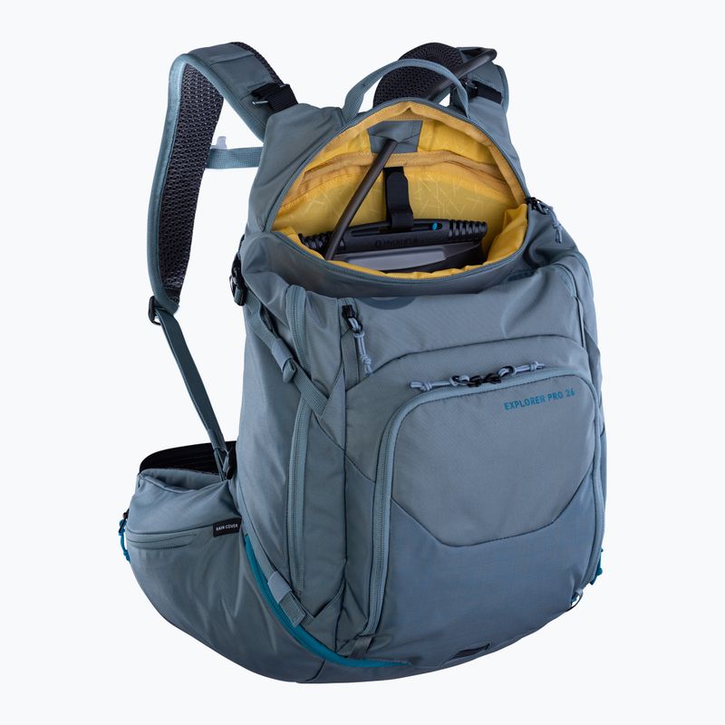 Rucsac de ciclism EVOC Explorer Pro 26 l steel 7