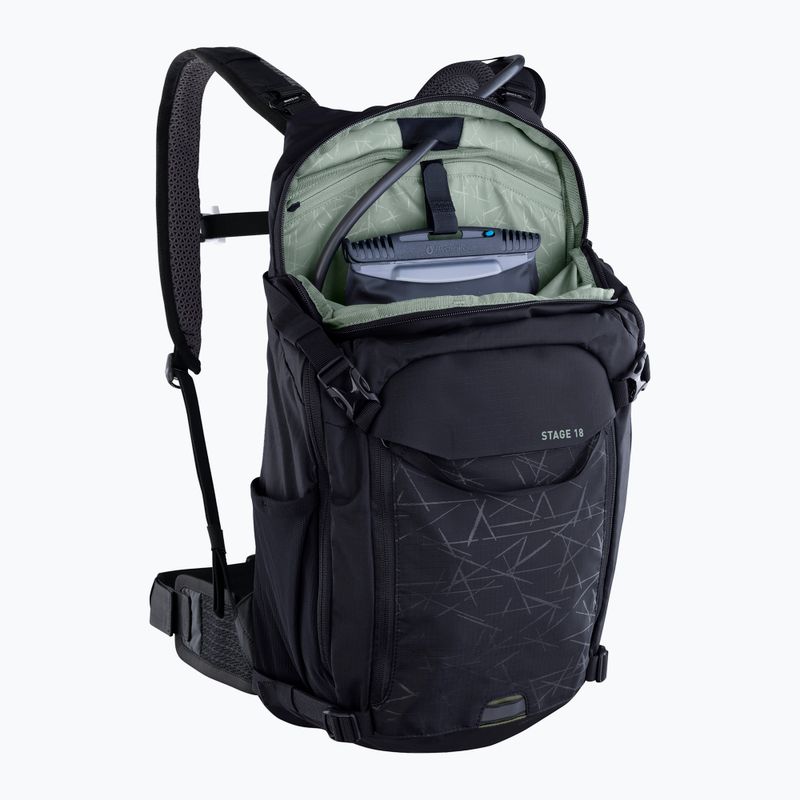 Rucsac de ciclism EVOC Stage 18 l black 5