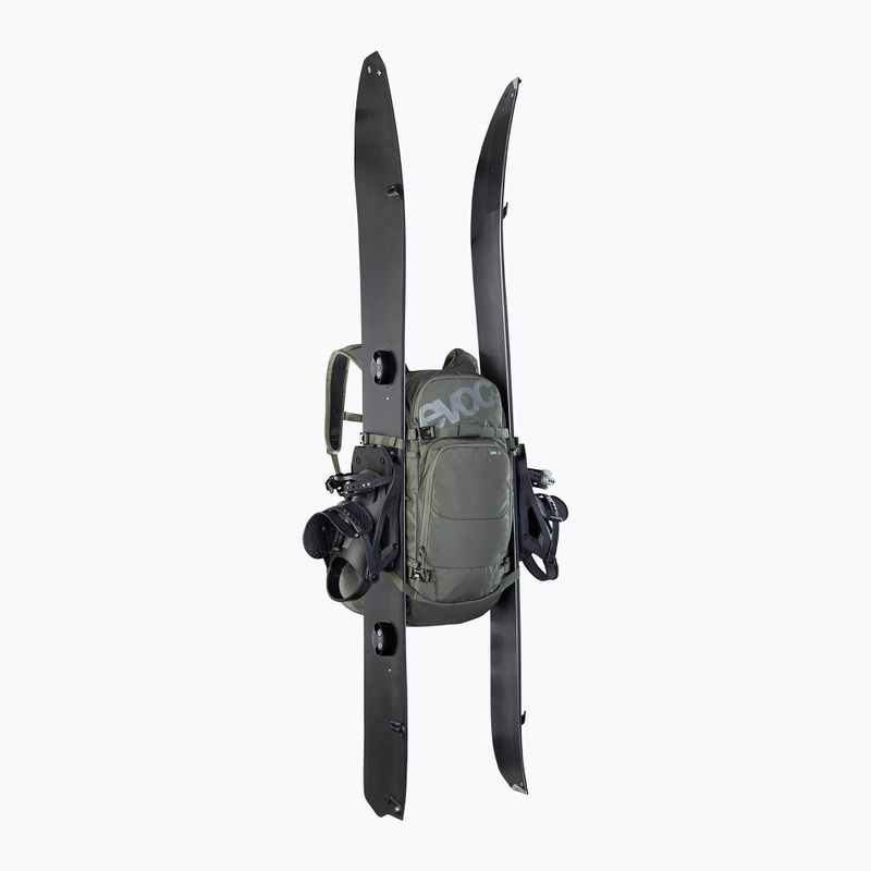 Rucsac de schi de tură EVOC Line 30 l dark olive 8