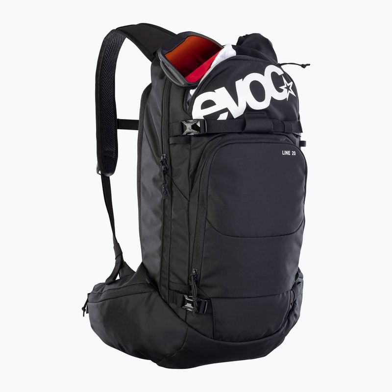 Rucsac de schi de tură EVOC Line 20 l black 3