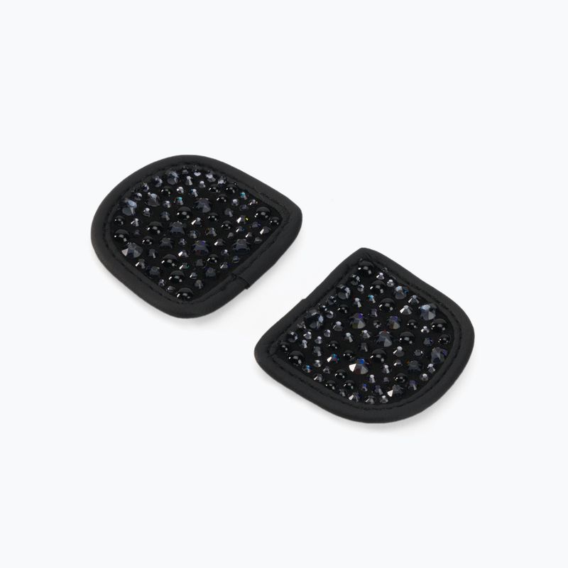 Plasturi pentru mănuși de călărie HaukeSchmidt Magic Tack Patches Glamor negru 0111-399-03