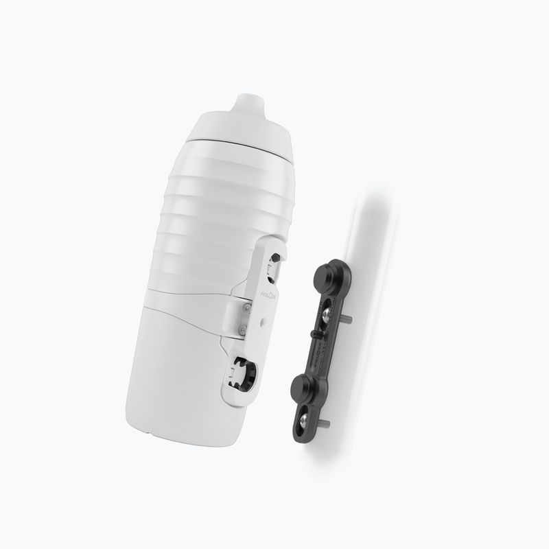 FIDLOCK & KEEGO 600 Bike Bidon + Bike Base alb 09666(WHT) 5