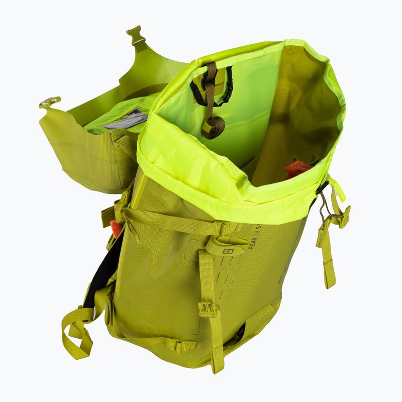 Rucsac de trekking Ortovox Peak 38 S Dry yellow 4711000002 4