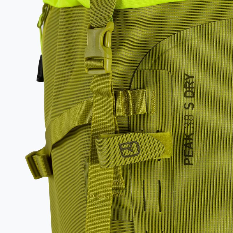 Rucsac de trekking Ortovox Peak 38 S Dry yellow 4711000002 7
