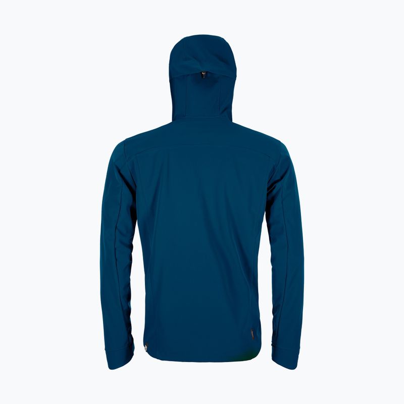 Jachetă softshell pentru bărbați Ortovox Pordoi albastru marin 60173 7