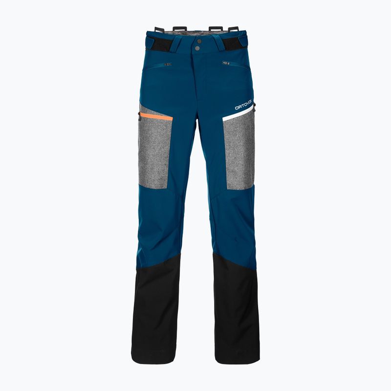 Pantaloni de parașutism pentru bărbați Ortovox Pordoi albastru marin 60183 8