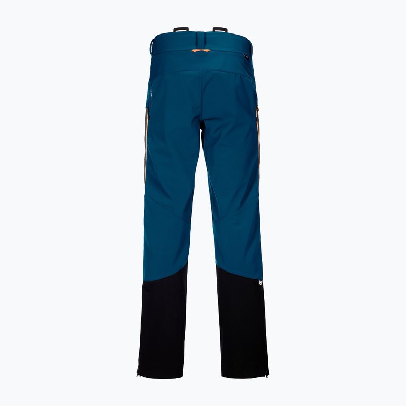 Pantaloni de parașutism pentru bărbați Ortovox Pordoi albastru marin 60183 9