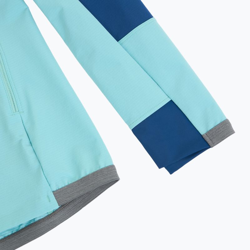 Jachetă softshell pentru femei Ortovox Berrino cu glugă cu glugă albastru 6027700007 4
