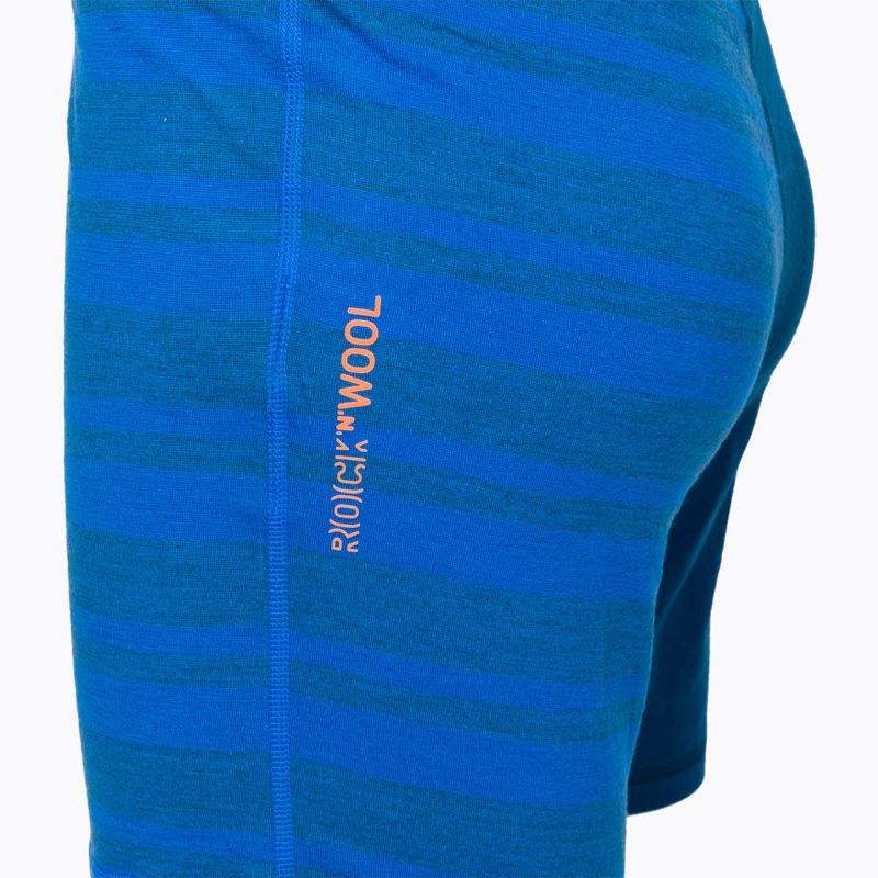 Boxeri termici pentru bărbați Ortovox 185 Rock'N'Wool albastru 8413200001 4