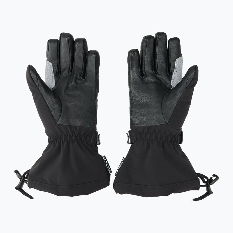 Mănuși de schi pentru bărbați  ORTOVOX Merino Mountain black raven 2