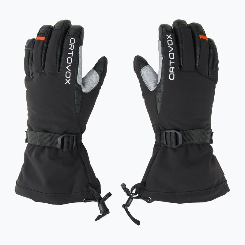 Mănuși de schi pentru bărbați  ORTOVOX Merino Mountain black raven 3