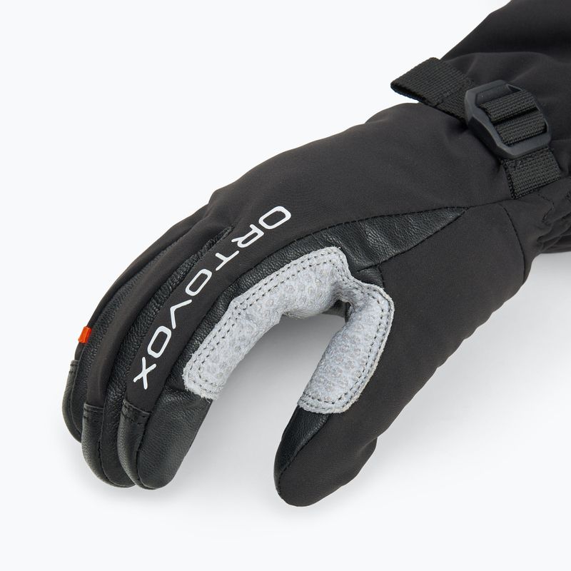 Mănuși de schi pentru bărbați  ORTOVOX Merino Mountain black raven 4