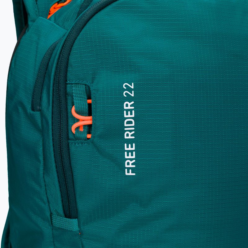 Rucsac Ortovox Free Rider 22 verde 4681000003 4