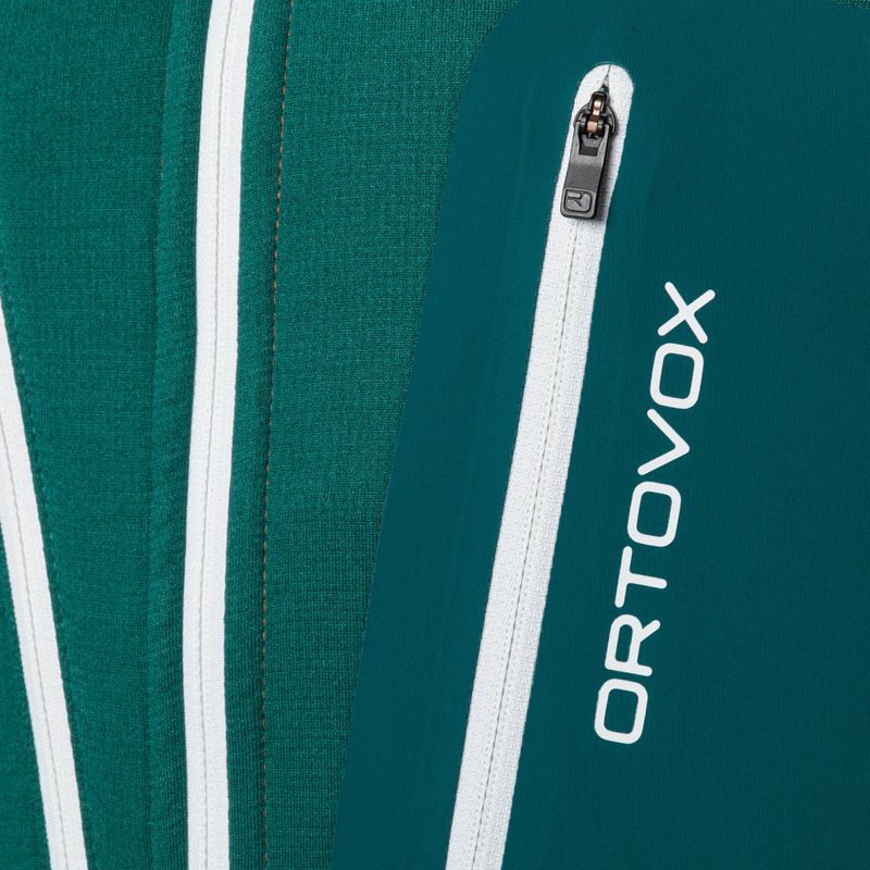 Hanorac de trekking pentru bărbați Ortovox Fleece Grid maro 87212 3