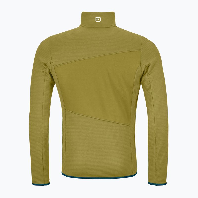 Tricou bărbătesc Ortovox Fleece Grid Verde 8721200046 6