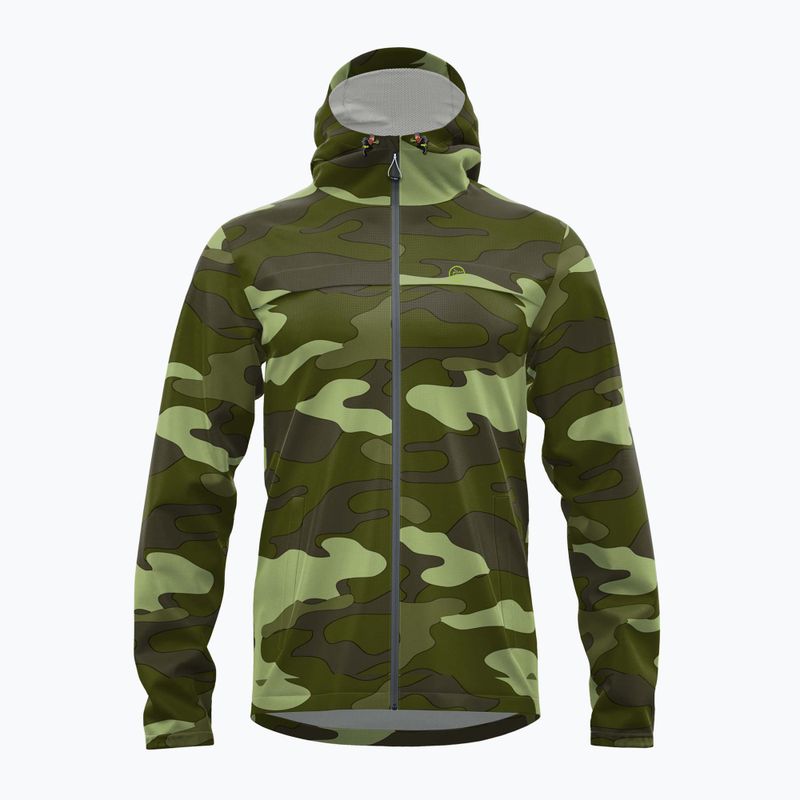 Jachetă de ploaie RedElk Agua Pro green camuflage