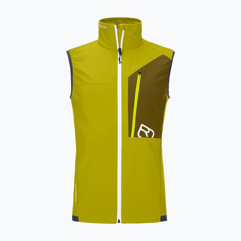 Pantaloni de drumeție pentru bărbați fără mâneci Ortovox Berrino verde 6037300024