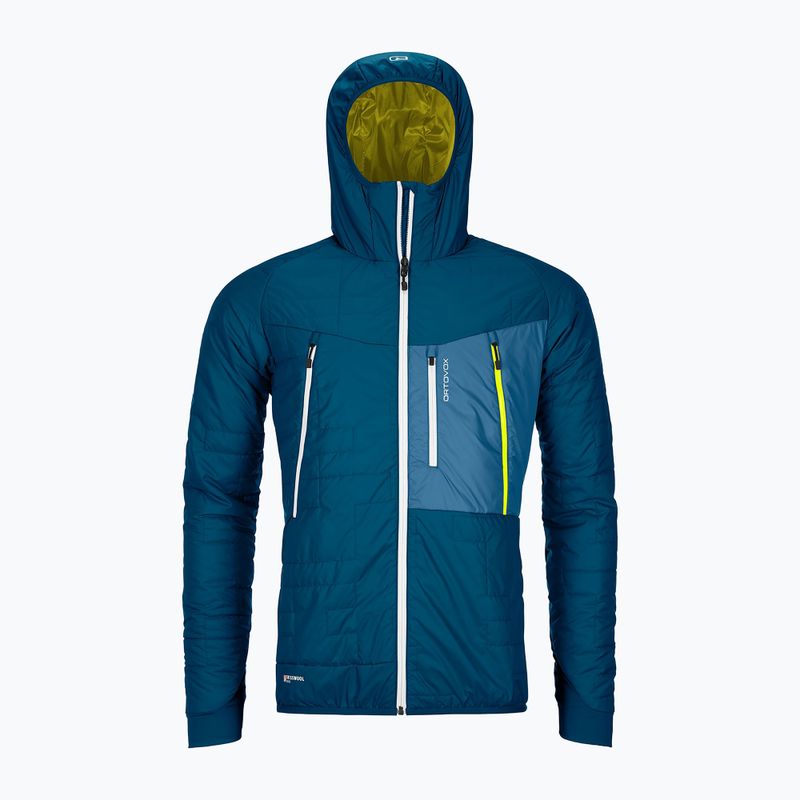 Jachetă de bărbați Ortovox Swisswool Piz Boè skit albastru 6106200037