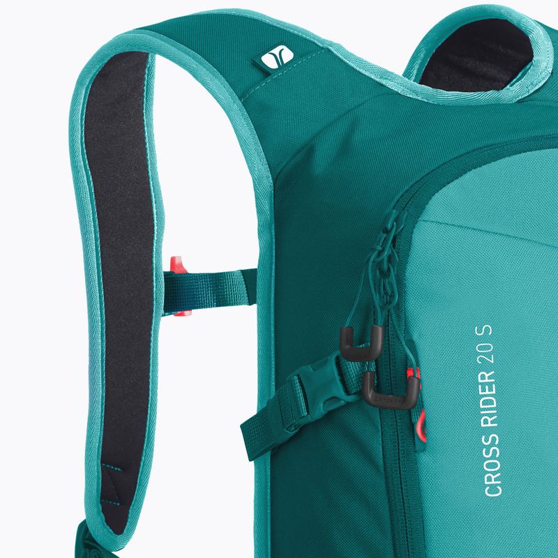 ORTOVOX Cross Rider 20 S rucsac de schi pacific green 6
